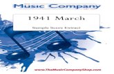 1941 March-score-PORTRAIT - The Music · 2017. 1. 1. · ª % ∀ ∀ ∀ ∀ αα ∀ Sop Cor Solo Cor Rep Cor 2nd Cor 3rd Cor Flug Solo Hn 1sr Hn 2nd Hn 1st Barit 2nd Barit 1st