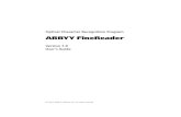 Optical Character Recognition Program ABBYY FineReader · 2009. 5. 12. · 2. Microsoft® Windows® XP, Microsoft® Windows® 2000, Windows® NT® 4.0 with Service Pack 6 or greater,