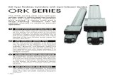 Slit Type Rodless Cylinders with Cam-follower Guides SERIES · 4/3/2019  · Slit Type Rodless Cylinders with Cam-follower Guides ... it becomes a rodless cylinder with sensors. 3