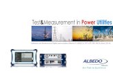 Test Measurement in Power Utilities - ALBEDO Telecomalbedotelecom.com/src/lib/WP-IEC-61850-Testing.pdf · IEC 61850-8-1 Relay IED MPLS-TP IEC 61850-8-1 PTPoPRP IEC 61850-8-2 Station
