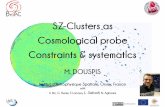 SZ-Clusters as Cosmological probe Constraints & systematics...2011 2015 2013 all MARIAN DOUSPIS- ICTP_SAIFR 2020 3 1653 cluster candidates, today >1100 with z TSZ PLANCK SIGNAL Planck