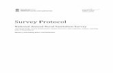 Survey Protocol - GoI...Survey Protocol National Annual Rural Sanitation Survey (Sampling Design, Survey Questionnaire, Quality Assurance, Data Collection, analysis, reporting, 1 Contents