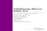 TIANamp Micro DNA Kit7. Carefully open the TIANamp Spin Column CR2 and add 500 μl Buffer GD (Ensure ethanol has been added to Buffer GD before use) without wetting the rim. Close