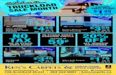 TRUCKLOAD SALE MONTH VINYL PLANKkenscarpets.ca/docs/kens-october-truckload-sale-2017.pdf · Area Rugs •Carpets • Hardwoods • Laminate • Ceramics • Vinyl • Window Coverings
