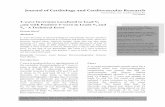 Journal of Cardiology and Cardiovascular Research · 2020. 7. 24. · Journal of Cardiology and Cardiovascular Research Sitaram Mittal., 2020- J Cardiol Cardiovas Res Case Report