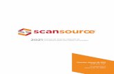 2021 SHAREHOLDERS AND PROXY STATEMENT/media/Project/scansource/... · 1 day ago · Thursday, January 28, 2021 9:00 a.m., EST 6 Logue Court Greenville, SC 29615 NOTICE OF ANNUAL MEETING