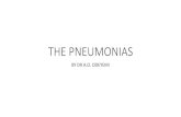 THE PNEUMONIAS•Chronic gingivitis and periodontitis •Elderly •HIV •Cigarette smoking •Upper respiratory tract infection •Alcoholism •Seizures •Stroke ... Moraxella