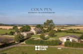 Coln Pen - OnTheMarket · 2017. 6. 15. · Coln Pen BARNSLEY, GLOUCESTERSHIRE A beautiful converted Cotswold barn with expansive views Barnsley 1.5 miles Bibury 4 miles Cirencester