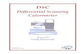 Differential Scanning Calorimeter...Differential Scanning Calorimeter DSC Q Series Getting Started Guide 2 ©2001–2007 by TA Instruments—Waters LLC 109 Lukens Drive New Castle,