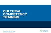 Cultural Competency Training - Cigna...• Benefits of clear communication • Person-centered planning • Address health care for refugees and immigrants • Reflect on strategies