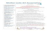 May / June 2017 MLAA - Mother Lode Art Association...May / June 2017 MLAA MLAA Needs YOU!!!President: Next Meeting will be on May 15, 2017 at 1 PM at the at the Tuolumne County Library