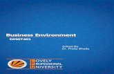 Business Environment - LPU Distance Education (LPUDE)...LOVELY PROFESSIONAL UNIVERSITY 3 Unit 1: Indian Business Environment 1.1 Theoretical Framework of Business Environment Notes