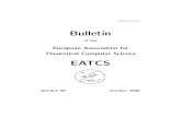 EATCS Bulletin, Number 90, October 2006, viii+248 pp · 2020. 8. 19. · conferences: PPDP, LOPSTR, CSFW, spanning from declarative programming to program synthesis, to formal aspects