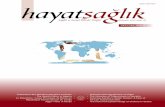 SPECIAL ISSUE - hayatvakfi.org.tr€¦ · the social determinants of health. We believe that their priceless contributions to our journal pro-ve that collaboration between Turkey