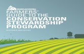 FARMERS’ GUIDE TO THE CONSERVATION ......know you are planning to apply for CSP! You will be given a brief application form to fill out. This is the same, generic three-page form