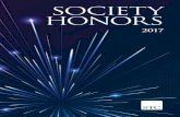 SOCIETY HONORSSociety Honors 2017 5WELCOME Adriane Hunt President, 2016–2017 Welcome to the 2017 STC Honors Reception! We are gathered here today to honor and celebrate the achievements