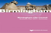 Birmingham...challenges, we need to ensure that they continue to be as aligned as possible to ensure we deliver on our promises to the people of Birmingham. Birmingham City Council