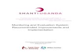 Monitoring and Evaluation System FINAL Uganda Monitoring and Evaluation...Shanti Uganda is a nonprofit organization with almost a decade of health impacts on the members of the Nsassi