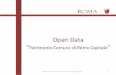 Open Data · 2018. 9. 19. · Open Data Definition I dati «aperti» sono dati che possono essere liberamente utilizzati, riutilizzati e redistribuiti, con la sola eventuale limitazione