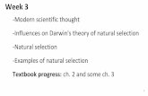 -Modern scientific thought -Influences on Darwin's theory of ......Pre-scientific thinking 4 Common views before the 18th century Fixity of species Young Earth Pre-scientific thinking