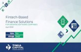 Fintech-Based Finance Solutions - TIMIA Capital...• Medical Consumables (Abbott Diabetes Care) Expansion opportunities ... Q2 2017 Q3 2017 Q4 2017 Q1 2018 Q2 2018 Q3 2018 Q4 2018