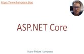 ASP.NET Core - halvorsen.blog...ASP.NET Different Programming models: •ASP.NET Web Forms •ASP.NET MVC (Model-View-Controller) •ASP.NET Razor Pages –Razor Single Page Model