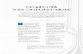 Corruption Risk in the Construction Industry · 2017. 12. 16. · companies and individuals should be alive to ... (the leading global anti-corruption organisation) 2011 Bribe Payer’s
