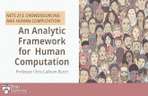 Crowdsourcing and Human Computation - NETS 213 - An ...crowdsourcing-class.org/slides/taxonomy-of-human...Crowdsourcing and Human Computation Instructor: Chris Callison-Burch Website: