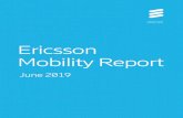 Ericsson Mobility Report June 2019 - Redes&Telecom4 Ericsson Mobility Report | June 2019 Mobile subscriptions Q1 2019 The number of mobile subscriptions grew at 2 percent year-on-year