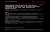 Dexketoprofen/tramadol 25 mg/75 mg: randomised double-blind … · 2018. 5. 22. · Latvia, Lithuania, Poland, Romania, Russian Federation, Slovakia and Spain). It was conducted in