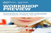 biochemical assays workshop overview Nov 2015 · 2015. 4. 22. · development of cell-based assays for drug discovery purposes - what can be achieved and learnings from past successes