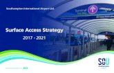 Surface Access Strategy - Southampton Airport · 2020. 6. 17. · This document provides an update of progress on the existing Airport Surface Access Strategy (ASAS) 2012-2016, for