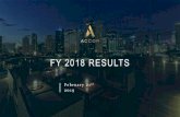 World-leading hotel group in hospitality - FY 2018 RESULTS · 2019. 10. 3. · IN OUR CORE MARKETS S Secondary destinations with high hotel ratio Top touristic destinations with high