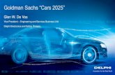 Goldman Sachs “Cars 2025” · 2018. 5. 25. · IoT driving connected car to new levels & creating new challenges 50 100 150 200 250 2005 2010 2015 2020 2025 EU 95 US 90 CH 117