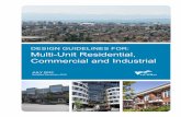 DESIGN GUIDELINES FOR: Multi-Unit Residential, Commercial and …Rec... · 2019. 12. 20. · DESIGN GUIDELINES FOR: Multi-Unit Residential, ... views to and from interior spaces,