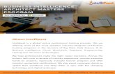 About Intellipaat · 2020. 10. 12. · SQL DBA Intellipaat’s MS SQL Server DBA training and certification course is curated in sync with Microsoft’s 70-462 exam (Administering