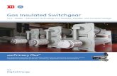 Gas Insulated Switchgear - GE Grid Solutions...2 420kV Gas Insulated Switchgear Live Tank Circuit Breakers — 72.5–550kV For over a century, utilities around the world have relied