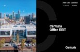 Centuria Office REIT...to Sydney CBD COF has no single market concentration A portfolio positioned to meet changing tenant demand 235 WILLIAM STREET, NORTHBRIDGE, WA Connectivity with
