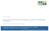 Encompassing monetary policy strategy review · 2020. 6. 18. · 1 Encompassing monetary policy strategy review Otmar Issing June 2020 Abstract This Policy White Paper assesses several