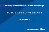 PUBLIC ACCOUNTS 2017/18€¦ · public accounts 2017/18 for the year ended march 31, 2018 volume 2 supplementary information responsible recovery. volume 2 table of contents page