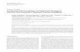 ComputationalVaccinology:AnImportantStrategyto … · 2011. 6. 1. · DNA vaccine ND IgG, IgG1 > IgG2a ND 38.1% ND [33] Sm 25 Peptide vaccine ND IgG No signiﬁcative diﬀerence