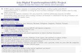 Asia Digital Transformation(ADX) Project...Asia Digital Transformation(ADX) Project (Support for Joint Pilot Projects (PoC) between ASEAN and Japan) Target Countries 10 ASEAN member