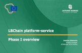 LBChain platform-service Phase I overview 6 February 2019 Vilnius . 1. What is LBChain 2. Pre-commercial procurement 3. I phase results overview 4. ... IDEA MVP PRODUCTION Fintech