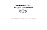 Debenham High School · 2018. 7. 25. · people she hates the most, Mare discovers that, despite her red blood, she possesses a deadly power of her own. One that threatens to destroy