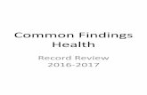 Health Common Findings - Big Sandy Area CAP | Head Start Review Documents/Health... · 2019. 8. 12. · EociEl CC Anthem nave Health" Fem NOT TBIs Health Nlstory ng and teela 13en