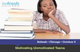 Motivating Unmotivated Teens - Project Patch · 2018. 10. 7. · “MOTIVATING YOUR INTELLIGENT BUT UNMOTIVATED TEENAGER” BY DENNIS BUMGARNER. Rules Values Buffer Rules. EXECUTIVE