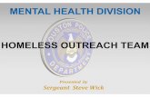 houston-homeless- · 2019. 12. 11. · Specialized team of Houston police officers and mental health caseworkers Engage in street outreach to homeless community Relationship focused
