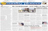 The Pioneer...2020/12/06  · Bhubaneswar on Saturday reg-istered 34 new Covid-19 cases, taking its total positives’ tally to 30,868, including 383 active cases. Out of the new cases,