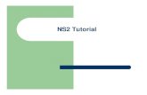 NS2 Tutorial · NS2 Tutorial. What is a simulation Simulation Imitation of the operation of afacility or process ... Scheduling, routing and congestion control Wired networks P2P