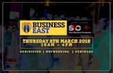 THURSDAY 8TH MARCH 2018 10AM - 4PM · 2017. 6. 2. · Telemarketing Campaign: Over 100 hours of telemarketing informing key business decision makers about the event and pre-registering
